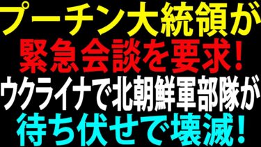 🚩【国際ニュース】プーチン大統領が緊急会談を要求！ウクライナで北朝鮮の大規模軍事部隊が待ち伏せ攻撃で壊滅！JPNews 360