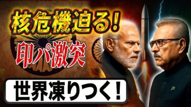 【衝撃の軍事連鎖】ウクライナ最大級空爆、北朝鮮ミサイル連射、インド・パキスタン戦闘激化！世界は戦争の瀬戸際か？