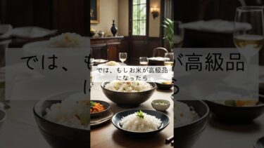 未来にお米が食べられなくなる日
