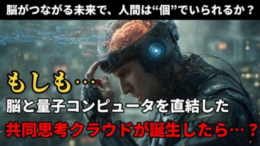 【SF映画風】もしも、脳と量子コンピュータを直結した“共同思考クラウド”が誕生したら…？【Mindmerge Protocol】