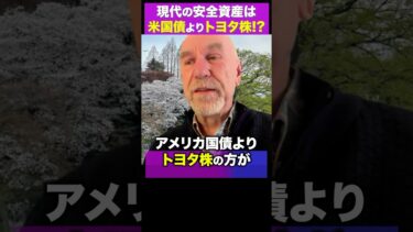 【関税問題】今の時代の安全資産は国債ではない！？リスクオフで買うべき資産とは？ #米国債 #トヨタ #投資初心者