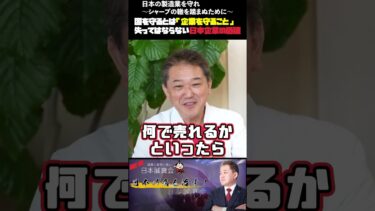 日本の製造業を守れ〜シャープの轍を踏まぬために〜 #経済安全保障 #企業価値 #日本製造業 #ブランド価値 #産業政策 #深田萌絵