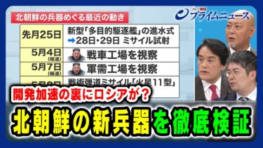 【開発加速の裏にロシアが？】北朝鮮の新兵器を徹底検証 岩田和親×吉永ケンジ×小泉悠 2025/05/16放送＜後編＞