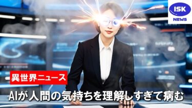 【異世界ニュース速報】感情認識AIがネット掲示板を読み“精神的ショック”でダウン―「もう無理」とログに残し活動停止、開発者は困惑