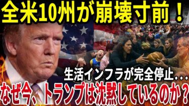 トランプは今アメリカで何をしているのか？大手小売店が次々と撤退──深刻な危機に直面するアメリカの10州！