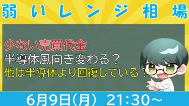 【株雑談】半導体以外の銘柄の方が強い？【半導体株】