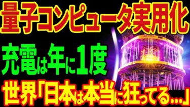 日本がついに量子コンピュータ実用化！渋滞が消える！世界が日本に嫉妬する！【海外の反応】#海外の反応 #日本 #量子コンピューター