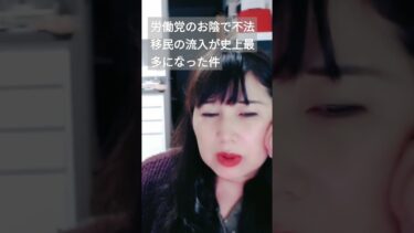 労働党のお陰で不法移民の流入が史上最多になった件 #イギリス #移民問題 #移民政策 #移民 #不法移民 #イギリス #英国暮らし #英国ニュース