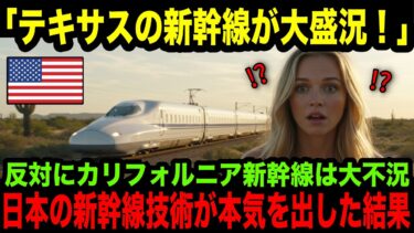 【海外の反応】「日本は異次元すぎる！」日本を選んだテキサス新幹線の評判が異次元だった背景とは？