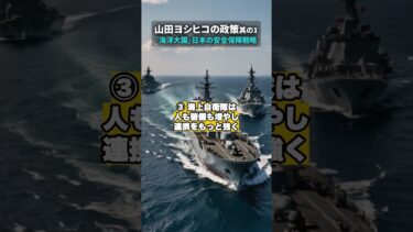 【5つの政策その1】『海洋大国』日本の安全保障戦略【山田ヨシヒコ】 #shorts #政策 #山田吉彦 #山田ヨシヒコ #国民民主党 #参議院比例区第5総支部長