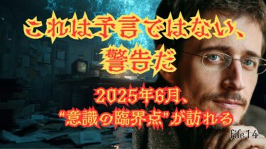 【警告！】“量子意識”と人類進化の真実