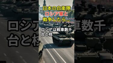 日本の自衛隊　ロシア軍と戦争したら #海外の反応