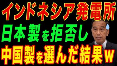 【海外の反応】日本の石炭火力発電を拒否したインドネシアの代償！電力危機に国民大パニック