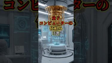 量子コンピューターの仕組み3選 #shorts
