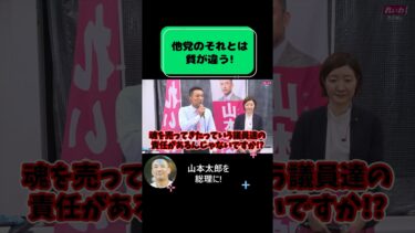 【移民政策反対!】”怒るべき矛先がおかしい!”「他党のそれとは質が違います!」 #山本太郎 #れいわ新選組 #切り抜き #論破 #演説 #自民党 #総理大臣
