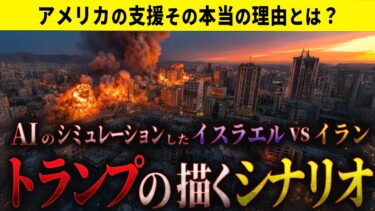 【地図で地政学】AIの考えるトランプの描くシナリオ イスラエルvsイラン  アメリカ支援の本当の理由とは？