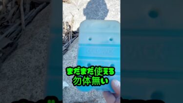 【新温暖化対策】海を冷やして地球を救う！？保冷剤で海を“冷却中”？！冷やせば温暖化止まる説…？ #shorts #short