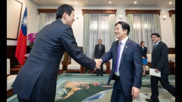 20250625  總統接見「日本前經濟安全保障擔當大臣小林鷹之眾議員」