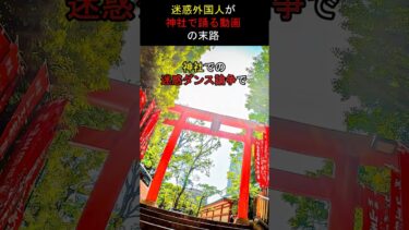 【マナー】日本の名所で踊る意味とは？　#日本  #海外 #旅行 #話題 #ダンス