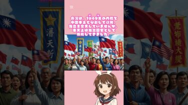 「台湾有事とは？基礎から1分解説」 #台湾有事 #地政学 #半導体#中国#アメリカ #戦争 #世界情勢#ニュース解説 #ニュース