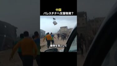 中国パレスチナへ支援物資？ #中国 #戦争 #政治ニュース  #パレスチナ #ウクライナ