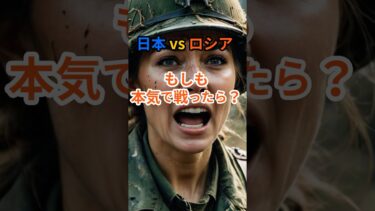 日本vsロシア もしも本気で戦ったら？#海外の反応 #自衛隊 #戦争 #軍事力