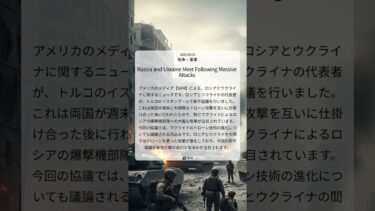 【NPR】 大規模攻撃の後、ロシアとウクライナが会談：事態は打開するか？ ｜2025/06/03｜戦争・軍事