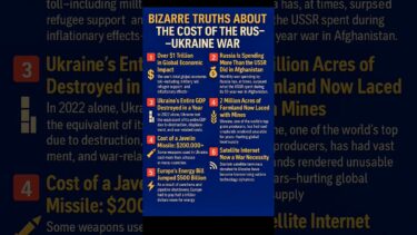 Shocking Economic Fallout of Russia–Ukraine War: Trillion-Dollar Consequences