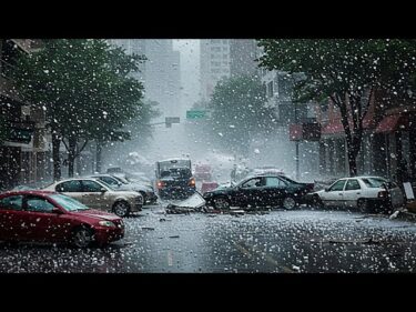 Extreme weather devastated Poland! Storm and hail paralyze parts of the country
