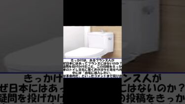 【海外の反応】日本では当たり前のトイレがフランスで大ブーム！