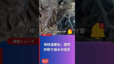 地球温暖化：国際的取り組みの成否