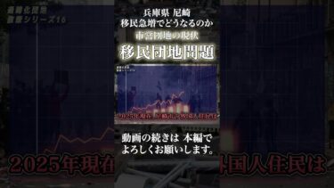 尼崎にもせまる”移民問題”とは？ #shorts
