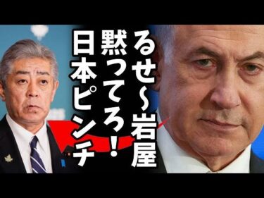 【速報】岩屋外相がイスラエルを強く非難⇒日本国内外からお前は黙ってろと突っ込み殺到ｗ
