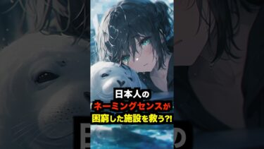 【海外の反応】「アザラシ幼稚園」でバレた日本人のネーミングセンスに世界が注目？！#海外の反応 #雑学 #日本