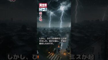 雲工場：雲の天気操作塔が暴走 #異世界ニュース #shorts #空想ニュース #都市伝説 #世にも奇妙な #オカルト