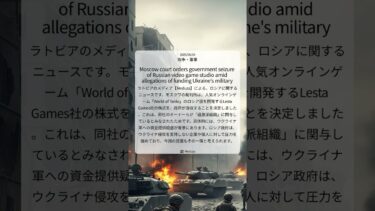 【Meduza】 ウクライナ軍支援疑惑で、モスクワがロシアのゲームスタジオを強制没収！ ｜2025/06/04｜戦争・軍事