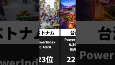 【ランキング】世界各国　軍事力ランキング