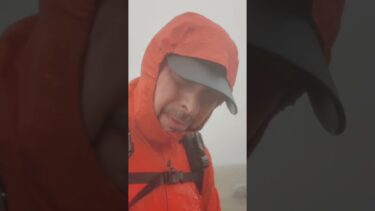 extreme weather #hiking #camping #uk #scafellpike #lakedistrict Scafell Pike