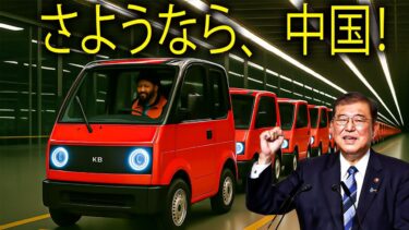 日本が7,000ドルの小型EVカーを発表、EV業界全体に衝撃を与える！