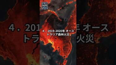 世界の極端気象TOP5 ～地球が見せた驚異の瞬間～ #shorts