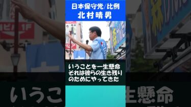 【日本保守党】外国人問題② 帰化制度の見直し 北村晴男弁護士  #日本保守党#北村晴男#外国人問題#帰化制度#移民問題#参院選2025 #比例代表