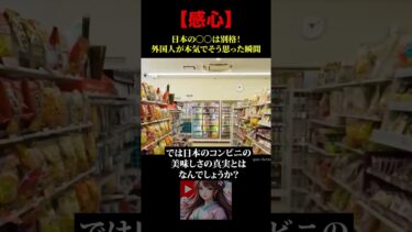 【海外の反応】感心！日本の〇〇は別格！外国人が本気でそう思った瞬間