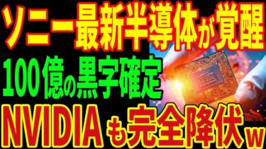 ソニーが共同開発！利益３０兆円！日の丸半導体の逆襲！【海外の反応】#海外の反応 #日本 #ソニー #半導体 #日の丸