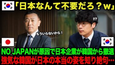 【海外の反応】日本製品不買運動をした韓国人不学生の末路。日本企業が続々撤退！ノージャパン運動は完全に間違いだった…【総集編】