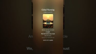 地球温暖化・英語#music#warm