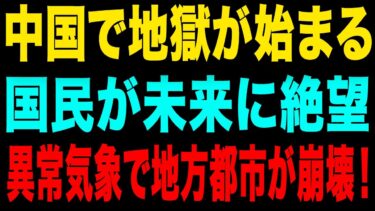 【ゆっくり解説】地方崩壊！異常気象で中国が限界！【海外の反応】