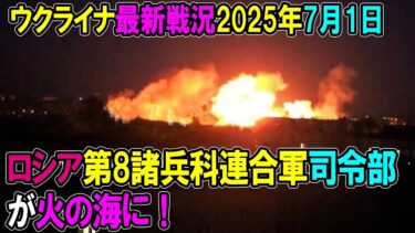 【ウクライナ戦況】25年7月1日。