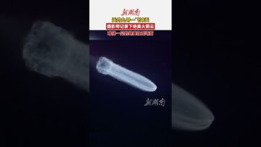 壮观！中国航天上演太空水母。