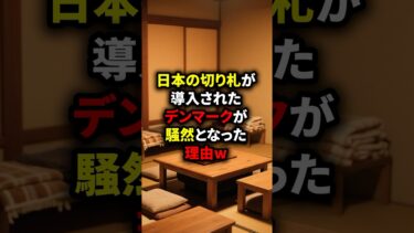 【海外の反応】「使ったら最後……w」日本の切り札が導入されたデンマークが騒然となった理由w