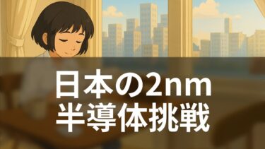 ラピダス2nm半導体の技術解剖！IBM技術提携とAI製造革新の全貌【今朝の論点】米国メディア解読ch